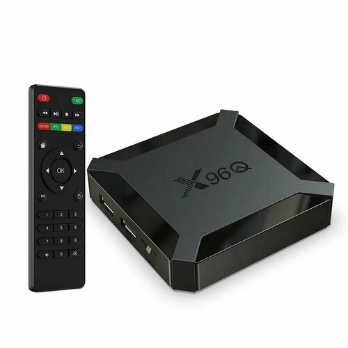 X96q Смарт ТВ приставка Андроид 10 2гб 16гб 4К tv box андроид приставка ТВ бокс медиаплеер