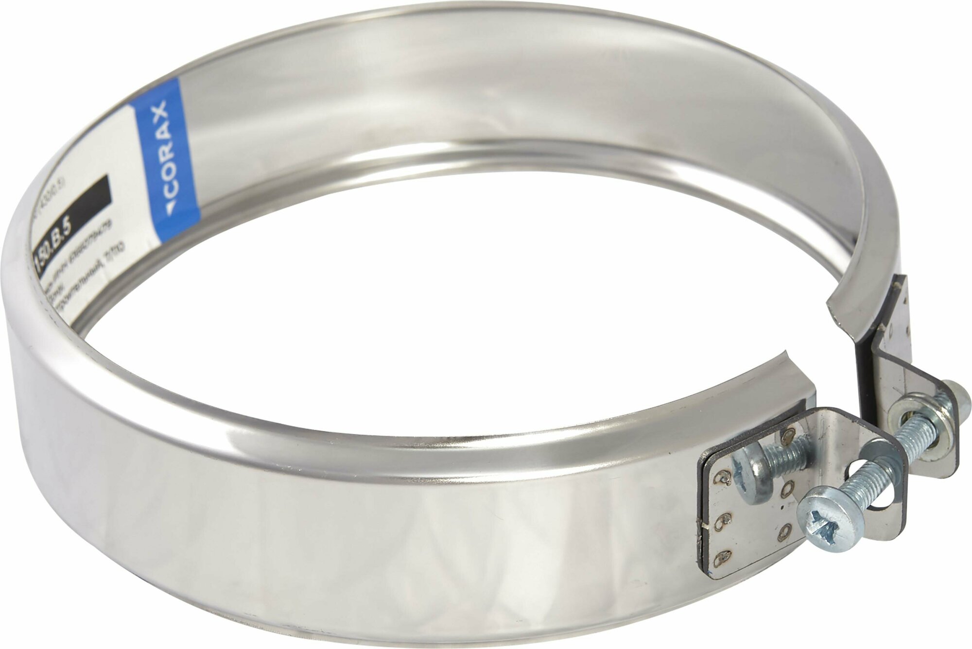 фото Хомут стяжной (нерж. сталь 0,5мм) Ф130 (430)