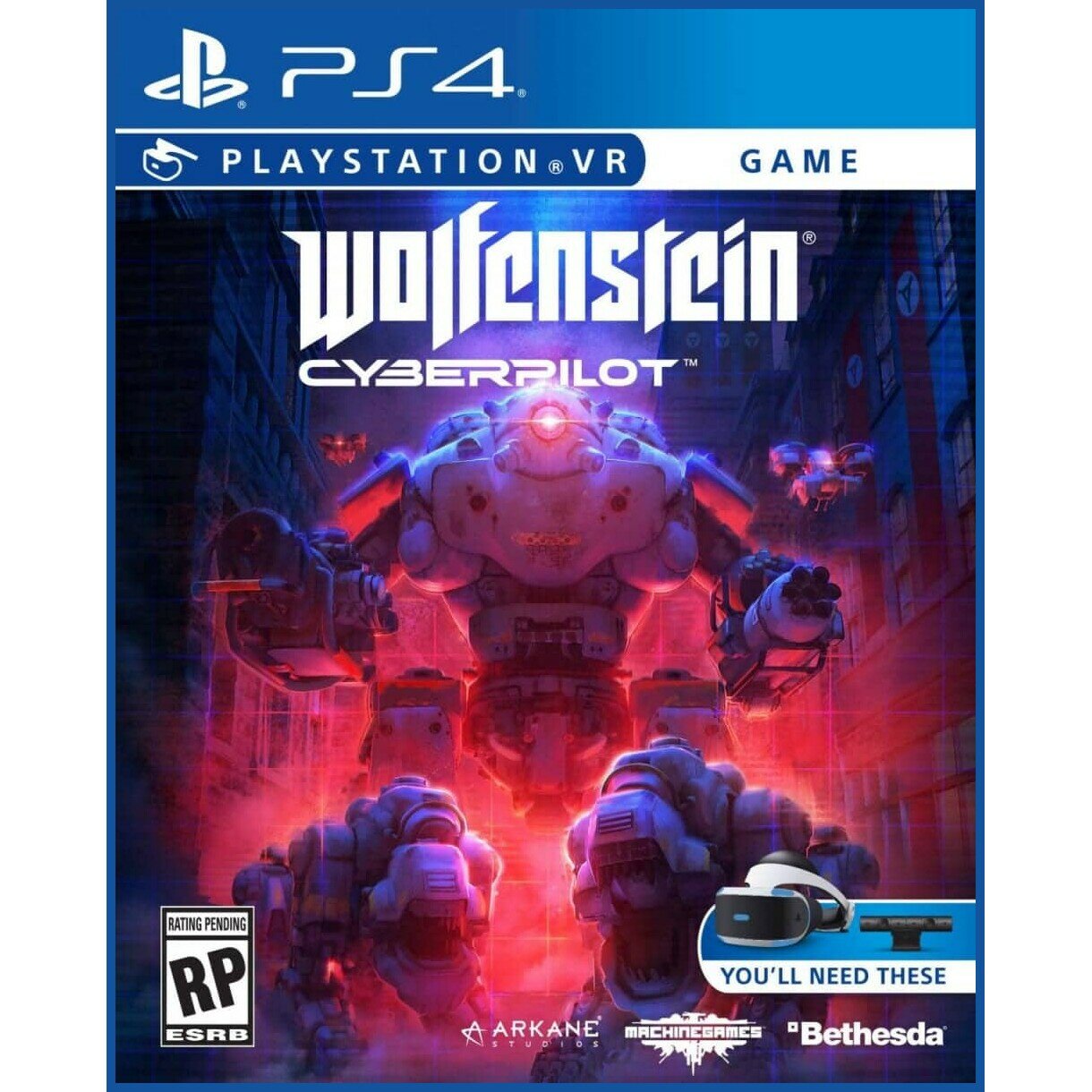 Игра Wolfenstein: Cyberpilot (PS4, русская версия, только для PS VR)