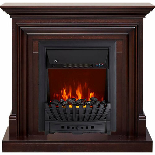 Каминокомплект Royal Flame Bradford - Темный дуб с очагом Aspen Black камин royal flame bradford орех с очагом aspen black