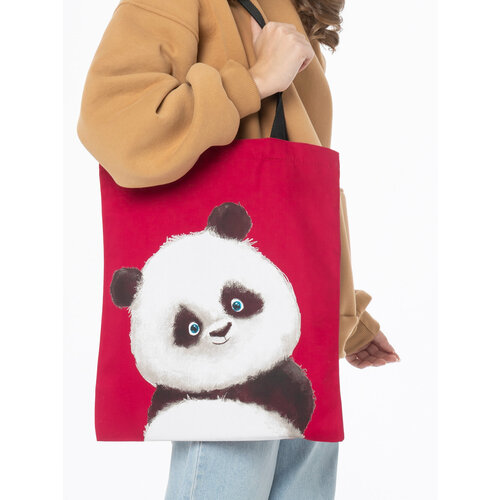 фото Сумка шоппер , фуксия, бордовый нет бренда