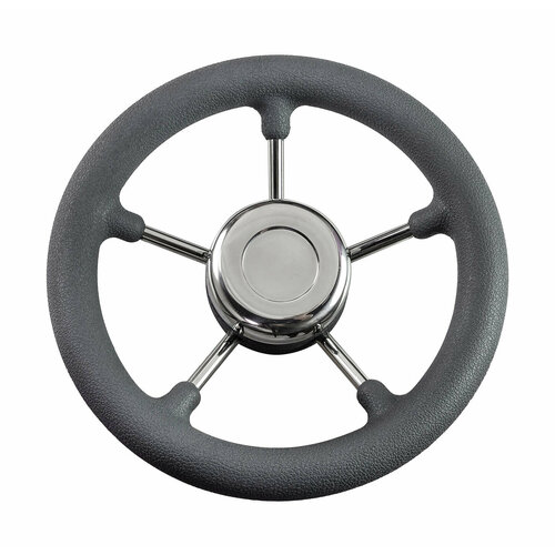 фото Рулевое колесо osculati, диаметр 280 мм, цвет серый