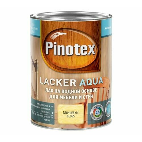 PINOTEX LACKER AQUA 10 (1л) лак водный для мебели и стен