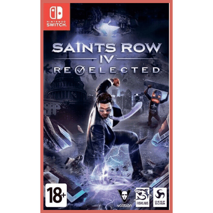 Игра Saints Row IV Re-elected (Nintendo Switch, русская версия)
