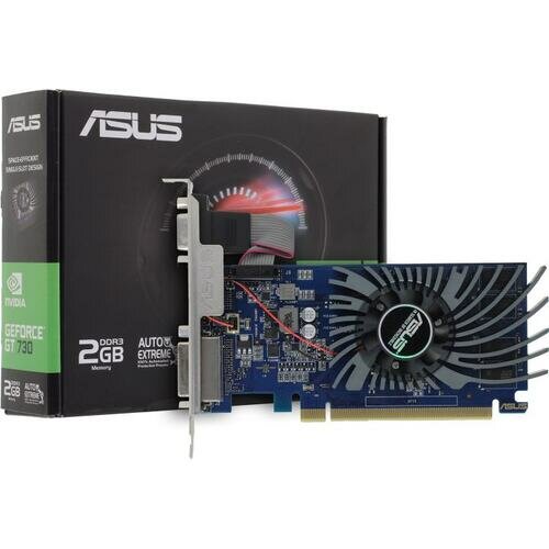 Видеокарта Asus NVIDIA GeForce GT 730 2048Mb (GT730-2GD3-BRK-EVO) - фото №3