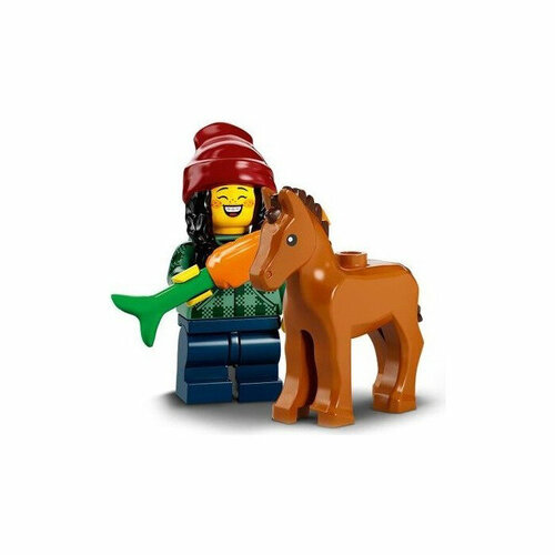 LEGO Minifigures 71032-5 Девочка и жеребёнок, 1 шт.