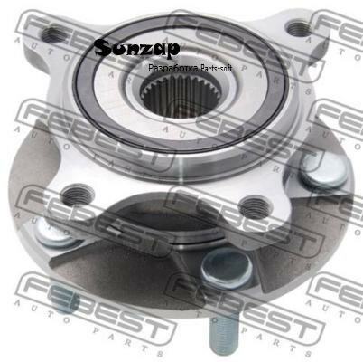 FEBEST 0182-GRX125FLH ступица передняя левая TOYOTA MARK X GRX125 4WD 2004-2009