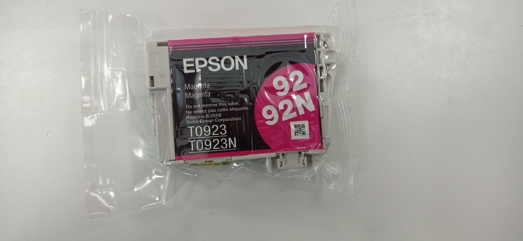 Картридж Epson C13T09234A10, 280 стр, пурпурный, блистер.