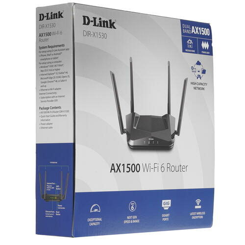 Wi-Fi роутер D-Link DIR-X1530 (DIR-X1530/RU/A1A) - фото №12