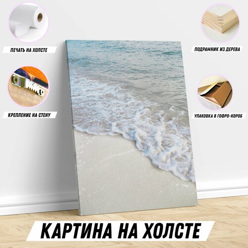 Картина на холсте морской пейзаж / постер для интерьера 50*70