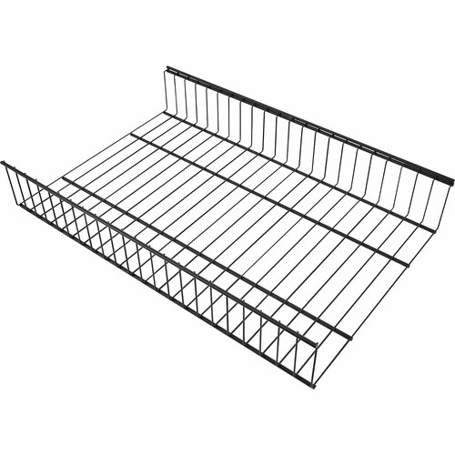 Полка-корзина проволочная НСХ 9.5x55.3x37.9 см, сталь, цвет чёрный