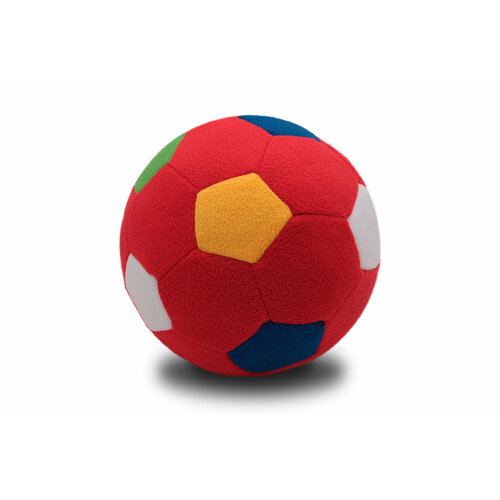 фото Мягкая игрушка magic bear toys мяч мягкий цвет красный, мультиколор 23 см.
