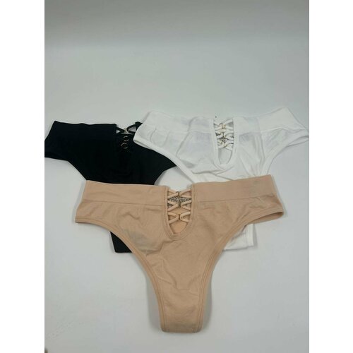 фото Трусы , 3 шт., размер 40/46, мультиколор нет бренда