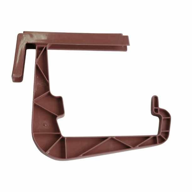Держатель для балконного ящика пластиковый коричневый Hangplast Prosperplast (1 ед.)