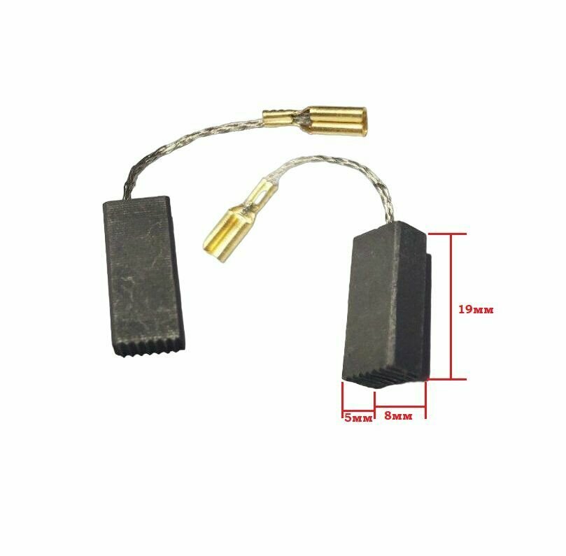 фото Щетки угольные для Bosch A96 (2-24) (5х8х19 мм) №542 комплект 2шт.