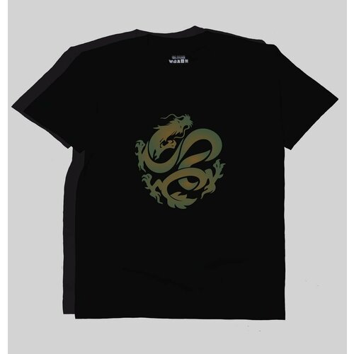 фото Футболка, размер xxl, черный yoha print