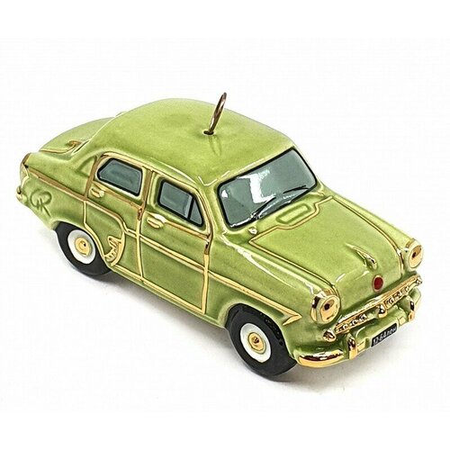 Фарфоровая игрушка Москвич 407 салатовый