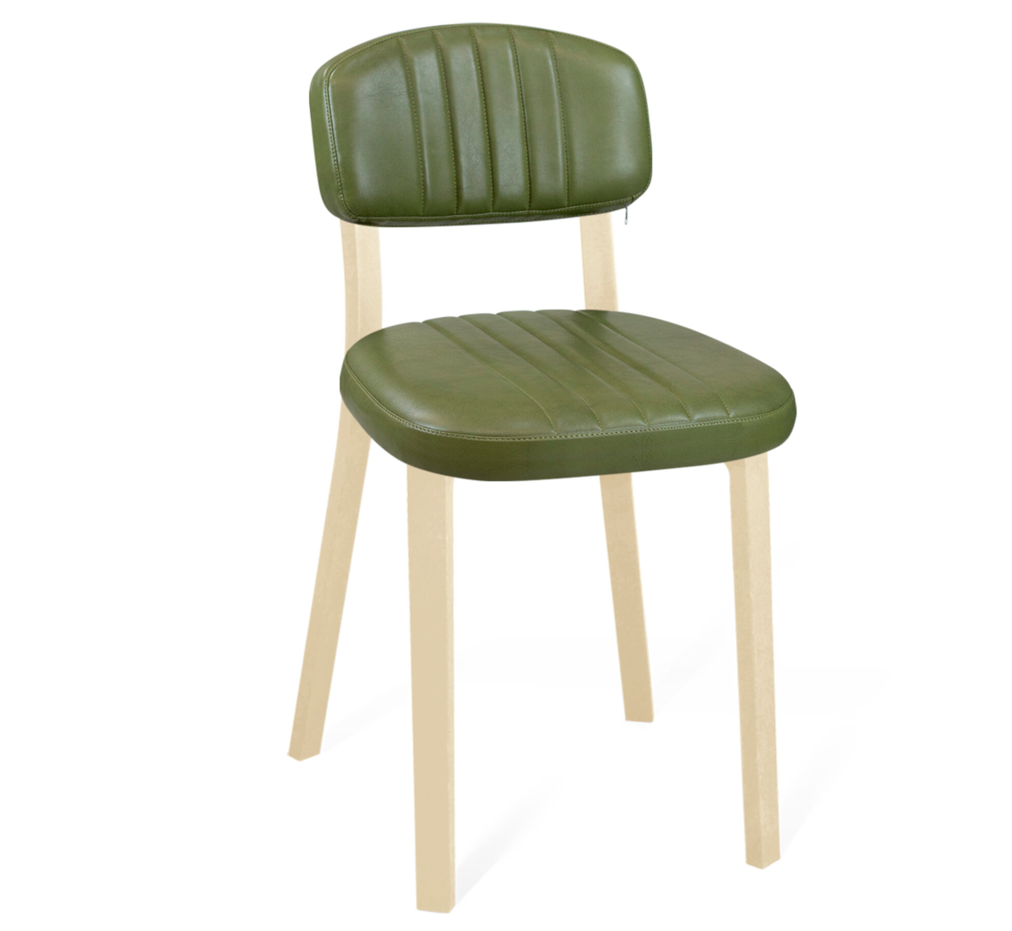 фото Стул Sheffilton SHT-S85-C1 оливковый/бежевый