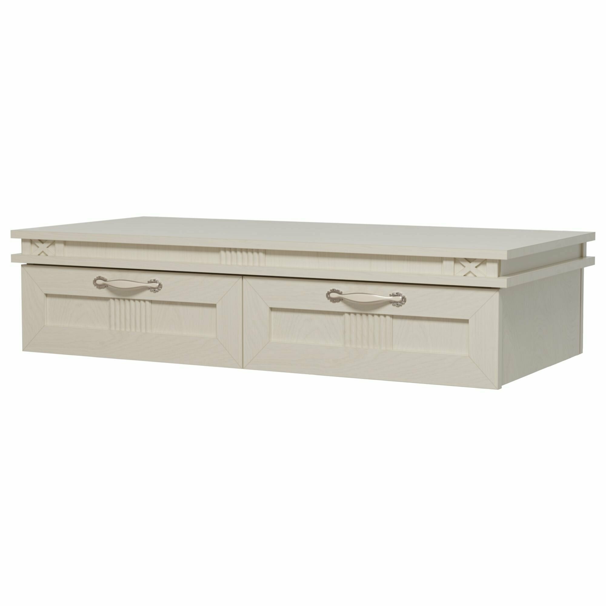 фото Стол туалетный Ольга-18 от Фант-Мебель, с 2 ящиками, 2 ящ, 24х98х39 см, цвет Валенсия