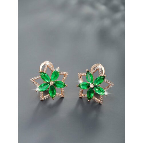 Серьги XUPING JEWELRY зеленый 600₽