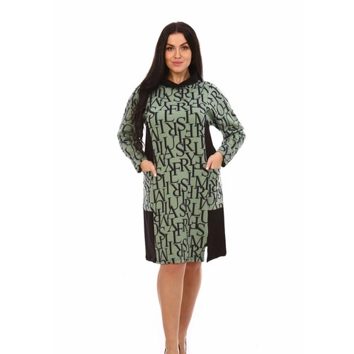 фото Платье размер 48, зеленый comfort hoodies