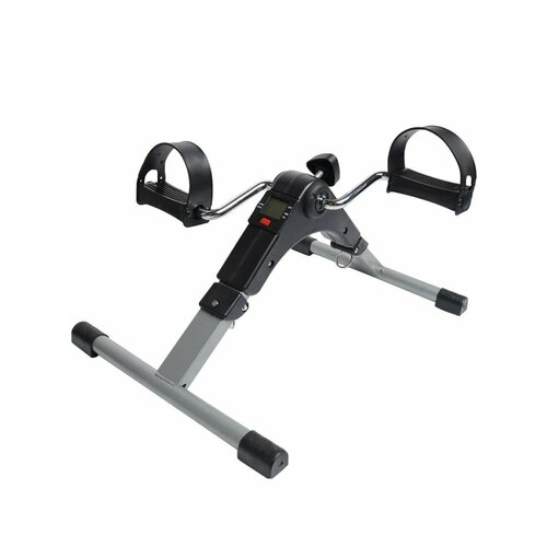 Портативный педальный тренажер для рук и ног с цифровым дисплеем тренажер для реабилитации черный 2290₽