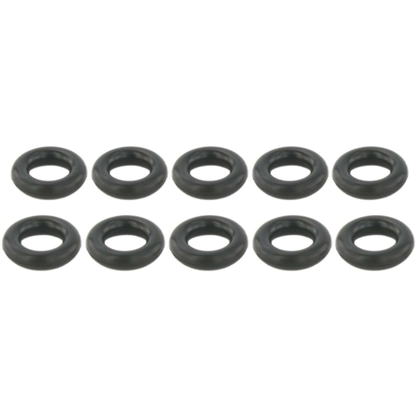 Кольцо уплотнительное форсунки впрыска топлива FEBEST RINGFL-034-PCS10 для автомобилей Chrysler, Dodge, Ford, Infiniti, Jeep, Mazda и другие (10 шт.)