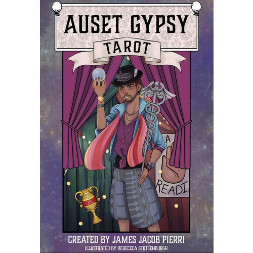 Карты Таро "Auset Gypsy Tarot" RED Feather / Таро "Цыганское Аусет"