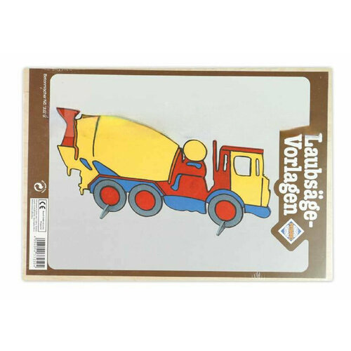 Заготовка из фанеры Бетономешалка для выпиливания лобзиком 332S 741₽