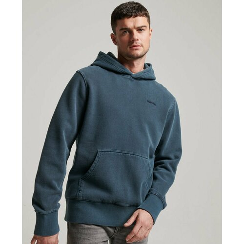 фото Худи superdry, размер 3xl, синий, голубой