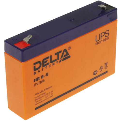 Аккумуляторная батарея DELTA Battery HR 6-9 (634W) 6В 9 А·ч