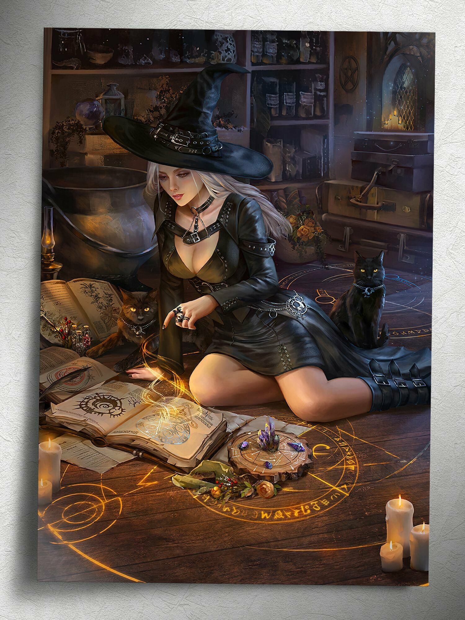 Постер Хэлоуин: ведьма Halloween