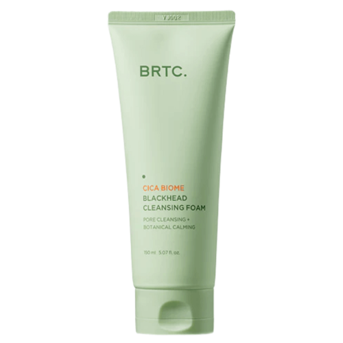 Пенка от черных точек на растительных экстрактах BRTC Cica Biome Blackhead Cleansing Foam, 150 мл