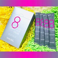 Набор масок для волос с салонным эффектом за 8 секунд (20 шт.) | Masil 8 Second Salon Hair Mask 8ml