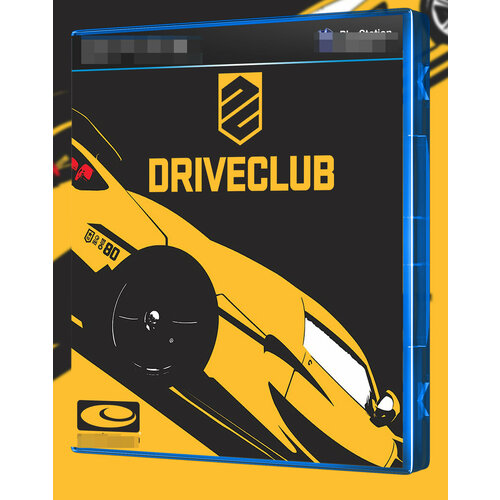 Эксклюзивная обложка для кейса PS4 Drive Club