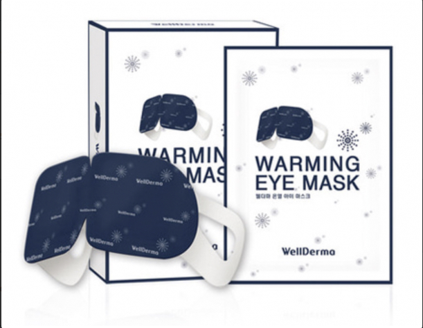 WellDerma~Согревающая и расслабляющая маска для глаз~Warming Eye Mask