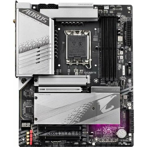 Материнская плата GigaByte Z790 AORUS ELITE AX-W Socket 1700 Z790 4xDDR5 3xPCI-E 16x 6xSATA III ATX Retail