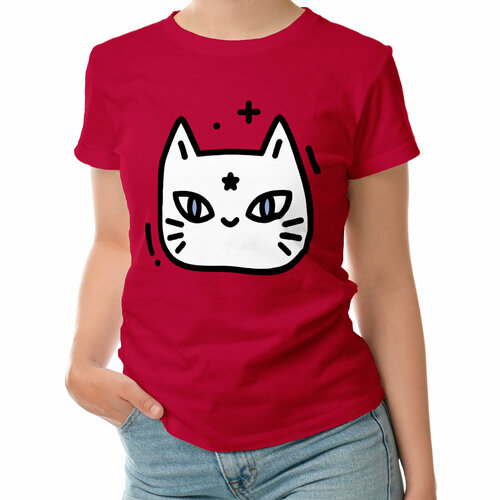 фото Футболка roly, размер s, красный