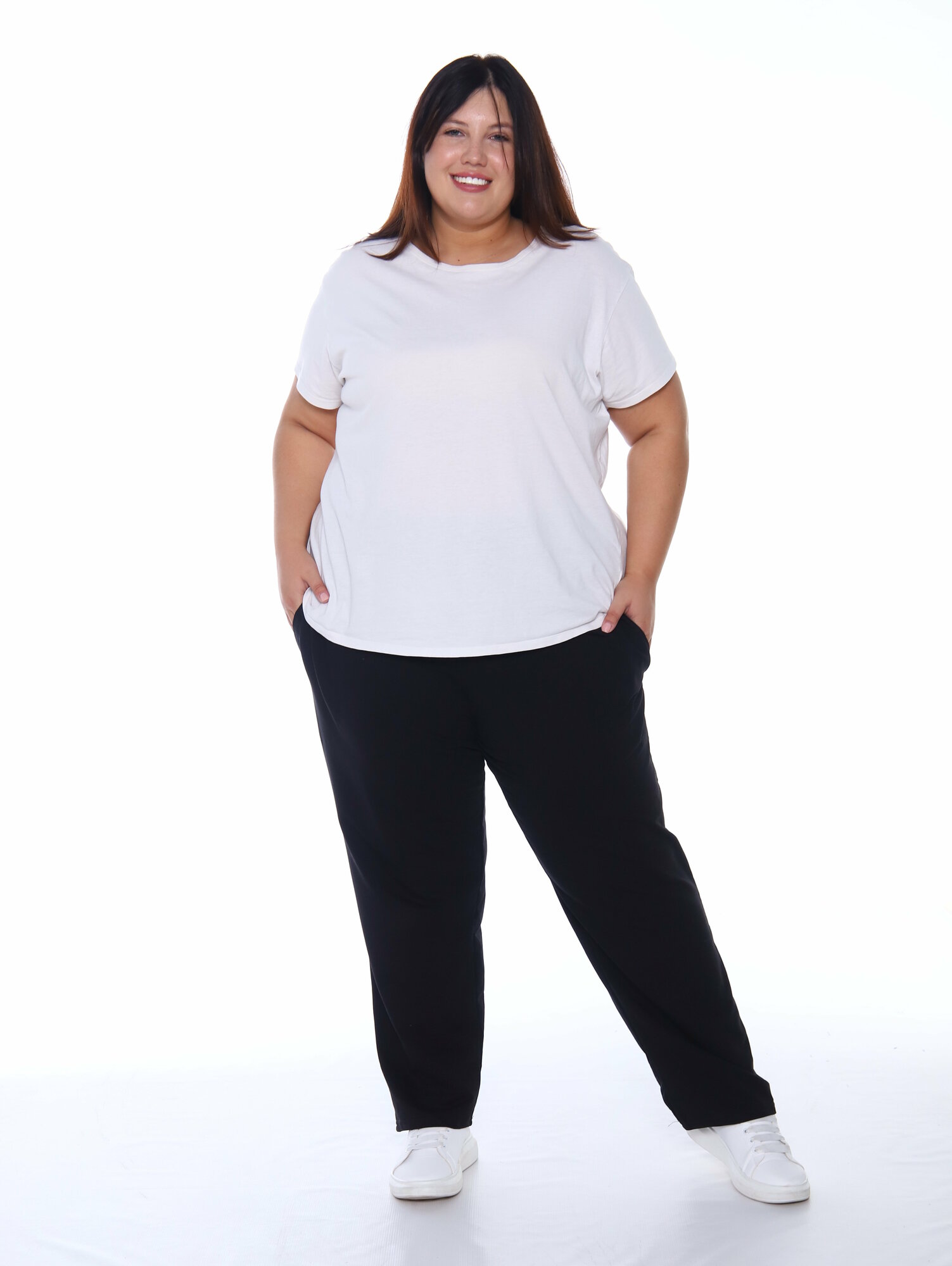 Брюки НОВЫЙ ПРИКИД, размер 72, черный — фото 1