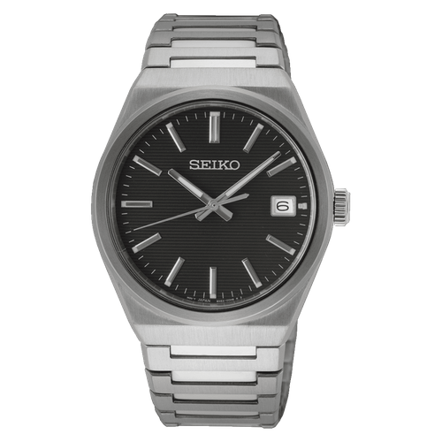 фото Наручные часы seiko наручные часы seiko sur557p1, черный, серебряный