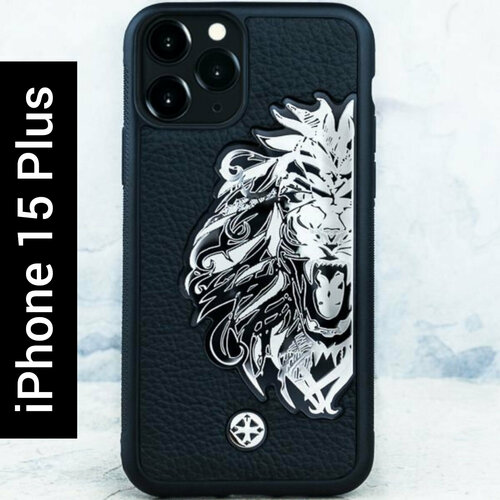 Чехол iPhone 15 Plus / Euphoria HM Premium Noble Lion - Euphoria HM Premium - Лев