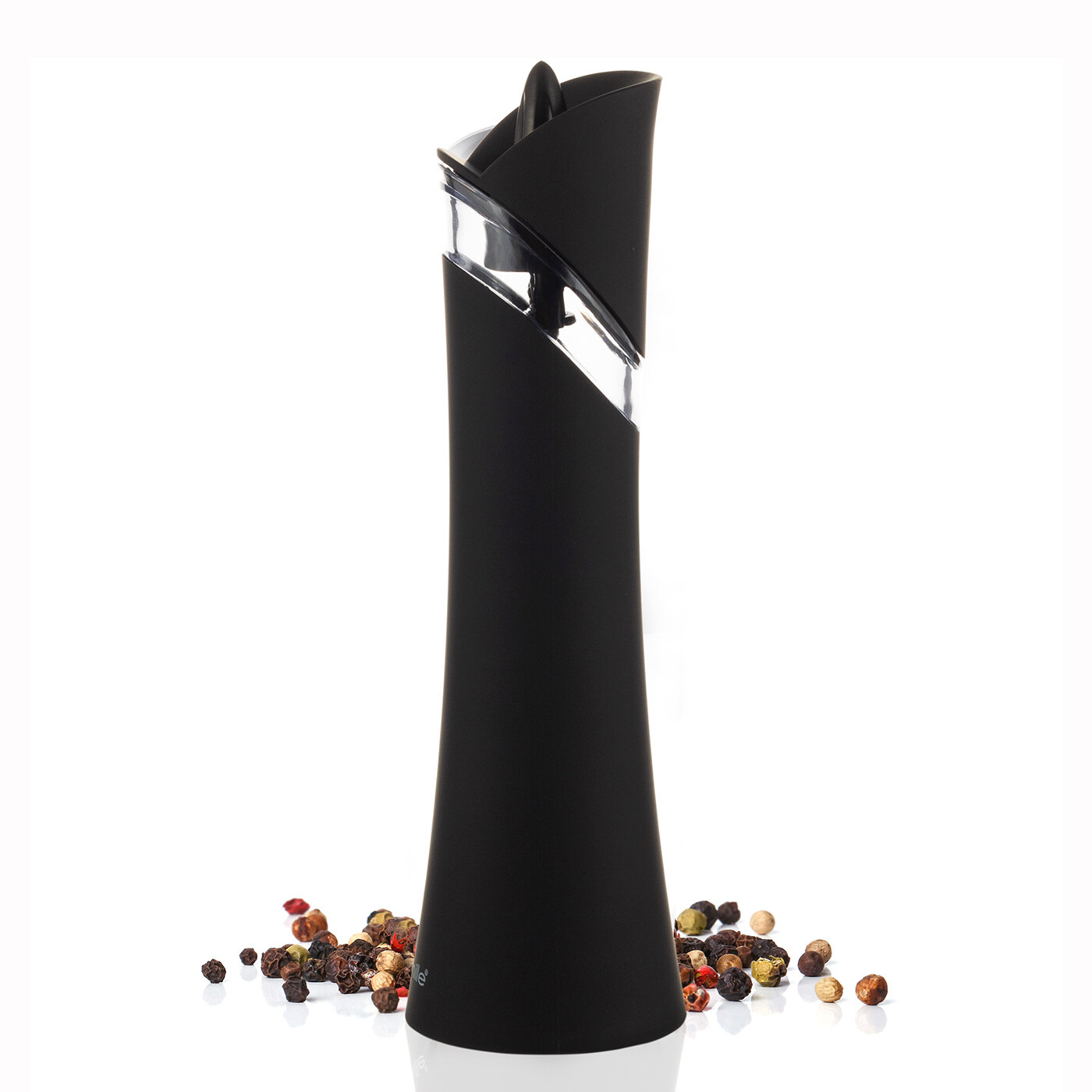 Мельница для специй гравитационная Kamille KM 7062 электрическая (черный)