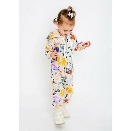 фото Комбинезон ивашка, размер 98-56, бежевый