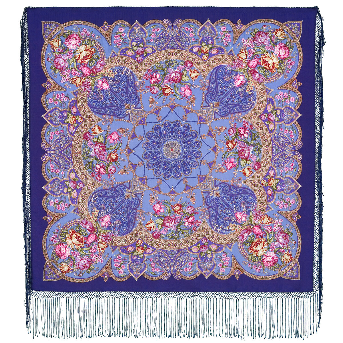 Платок Павловопосадская платочная мануфактура 