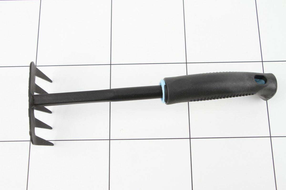 Грабельки 29 см комбинированная пластиковая ручка BSC-5640C - фотография № 3