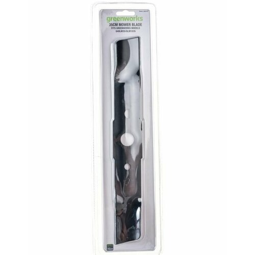 Нож для газонокосилки Greenworks 2920107 35 см нож сменный 35 см для газонокосилки 2920107