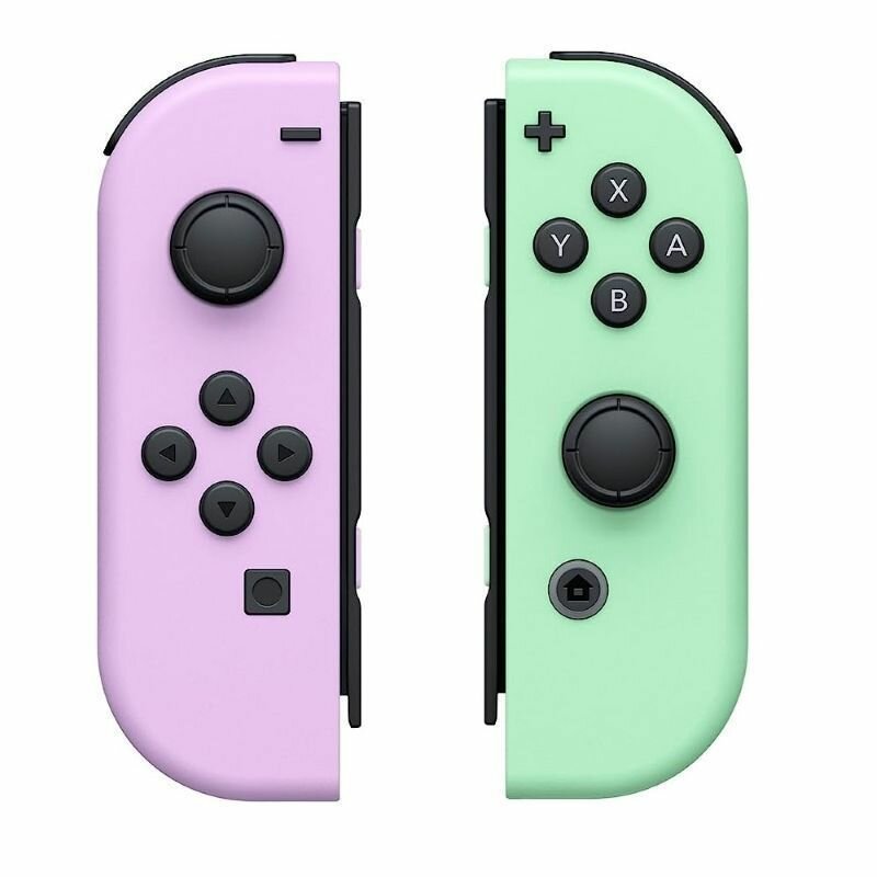 Геймпады Joy-con для Nintendo Switch фиолетовый зеленый цвет 12