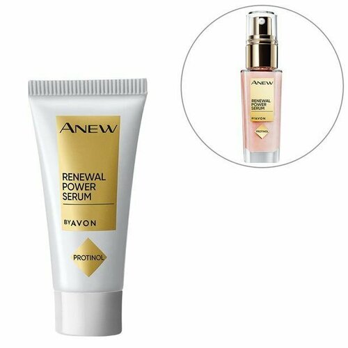 AVON Anew Сыворотка обновляющая для лица Энергия Протинола, мини-версия10 мл