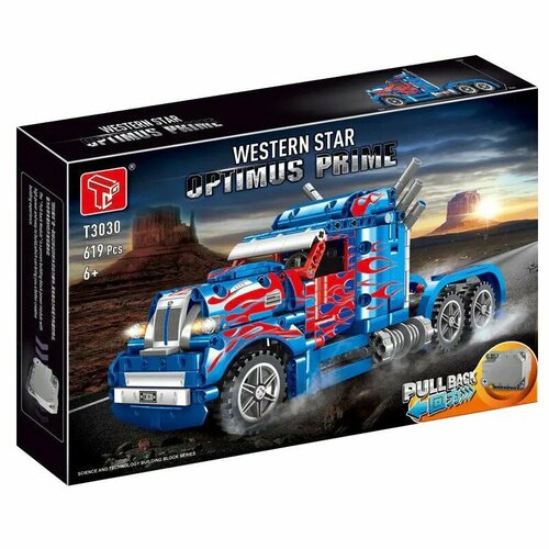 Конструктор Technic «Грузовик Peterbilt 389 Optimus Prime» конструктор lego icons optimus prime · autobots