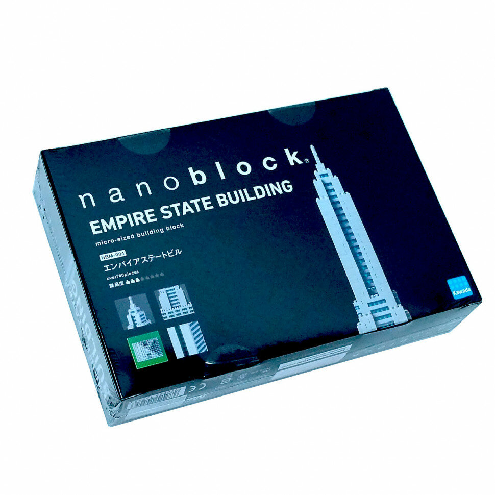 nanoblock Deluxe Эмпайр-стейт-билдинг NBM_004 - фотография № 14